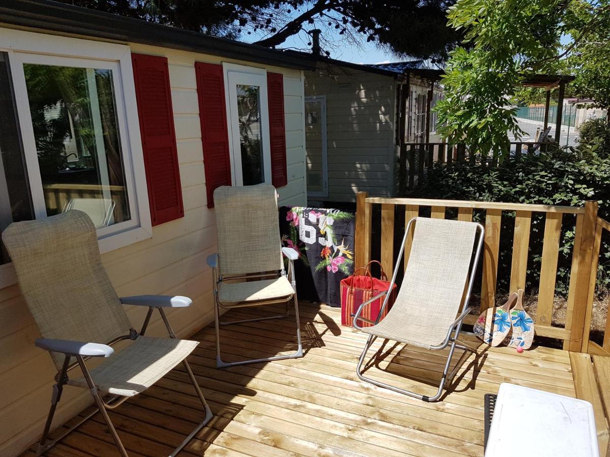 Mobil-Home Camping Novela Port-la-Nouvelle Zewnętrze zdjęcie
