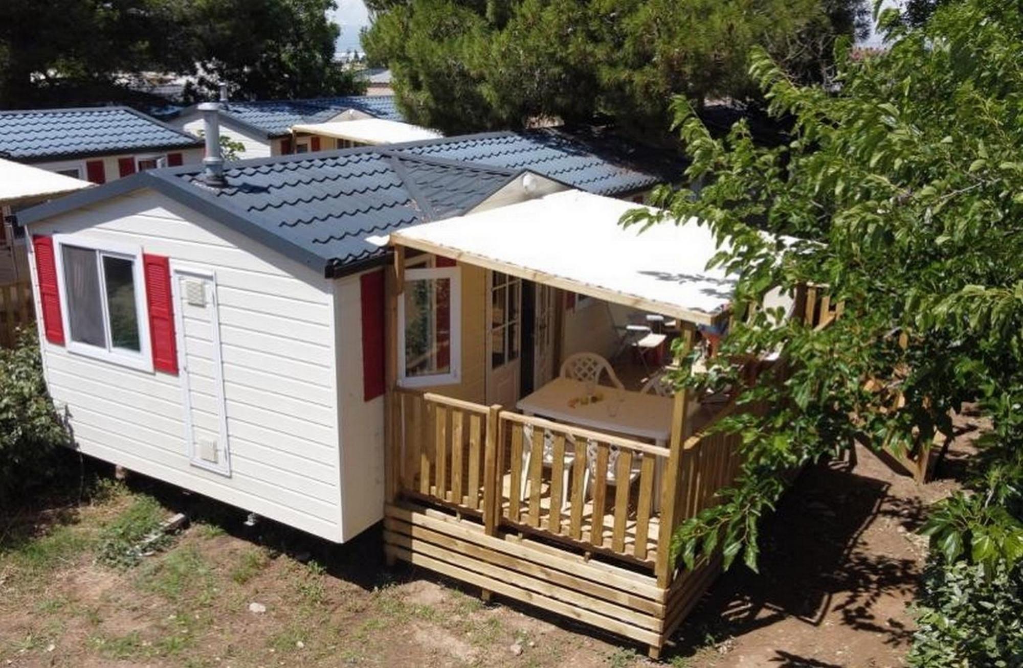 Mobil-Home Camping Novela Port-la-Nouvelle Zewnętrze zdjęcie